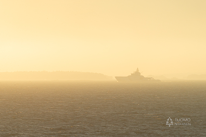 Aamun valoa vasten tututkin näyt muuttuvat.