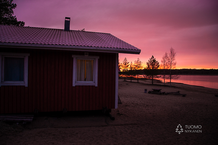 Mökki on vaivaton vaihtoehto Hailuodossa yöpymiseen.