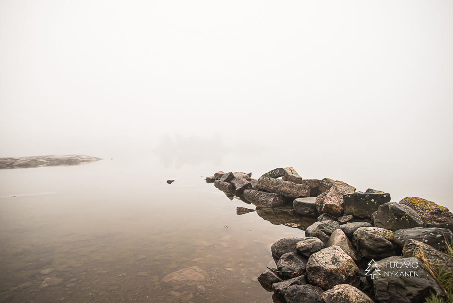 Sumussa näkyviin jäävien muodot näkyvät paremmin.
