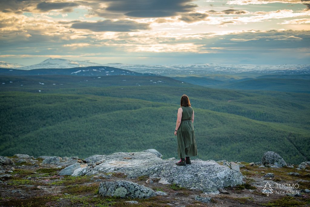 Kauas kantava maisema on tyhjyydessään lumoavaa.