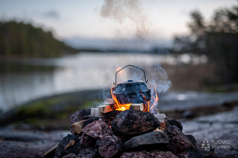 Linlossa on monia nuotipaikkoja rannan lä